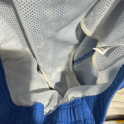Hanna Andersson Geometric Shark Swim Trunks Boys 6-7 Blue *Flawed5
