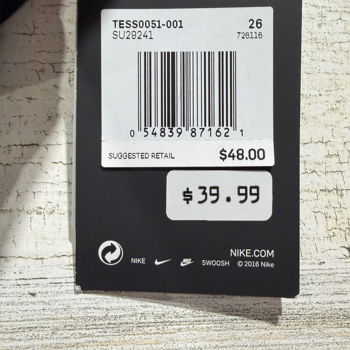 Nike Swim Jammer Boys Size 26 Black NX Training Competition NWT2