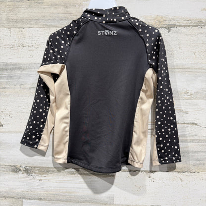 Stonz Sun Shirt Toddler 4T Black Night Camper Polka Dot Outdoors NWT4