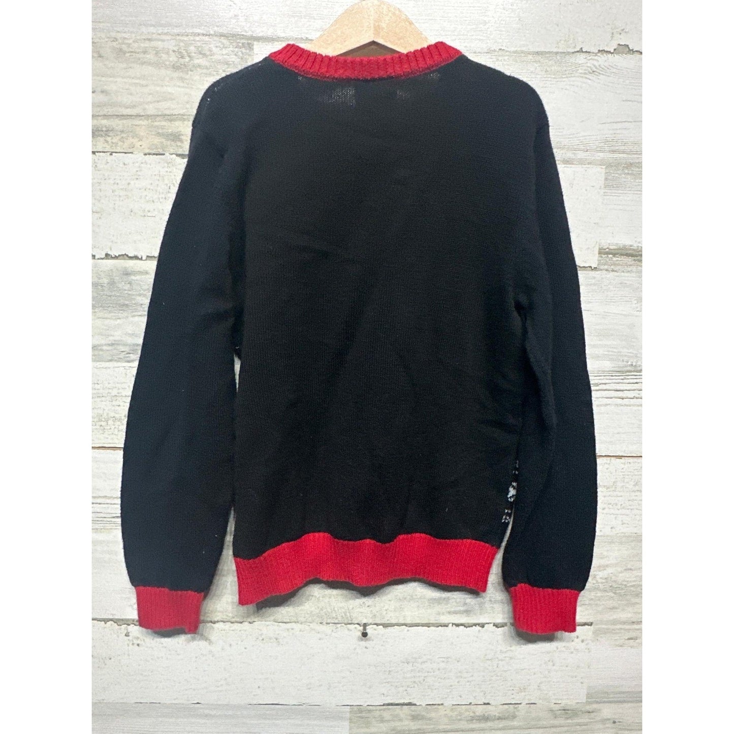 Star Wars Jumping Beans Sweater Boys 10 Black Darth Vader Ugly Christmas EUC2