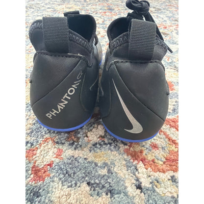 Nike Phantom GX Academy Soccer Cleats Boys 3.5 Black Blue Sporty New5