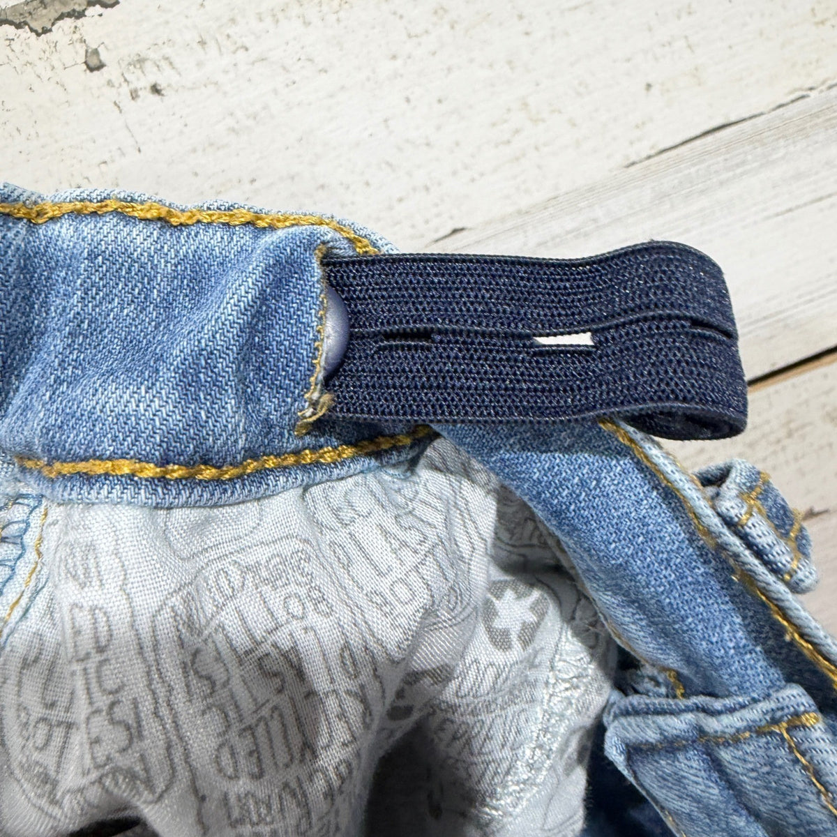 Cat & Jack Skinny Jeans Boys Size 8 Blue Stretch Denim Casual EUC6