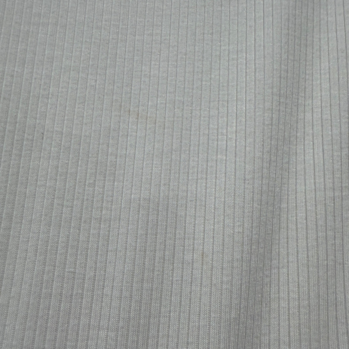 LOFT Ribbed Henley Top Women Size M White Rayon Spandex Casual Flawed*5