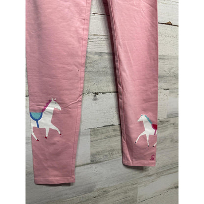 Joules Artwork Leggings Girls 11 Pink Unicorn Graphic Whimsical NWT2
