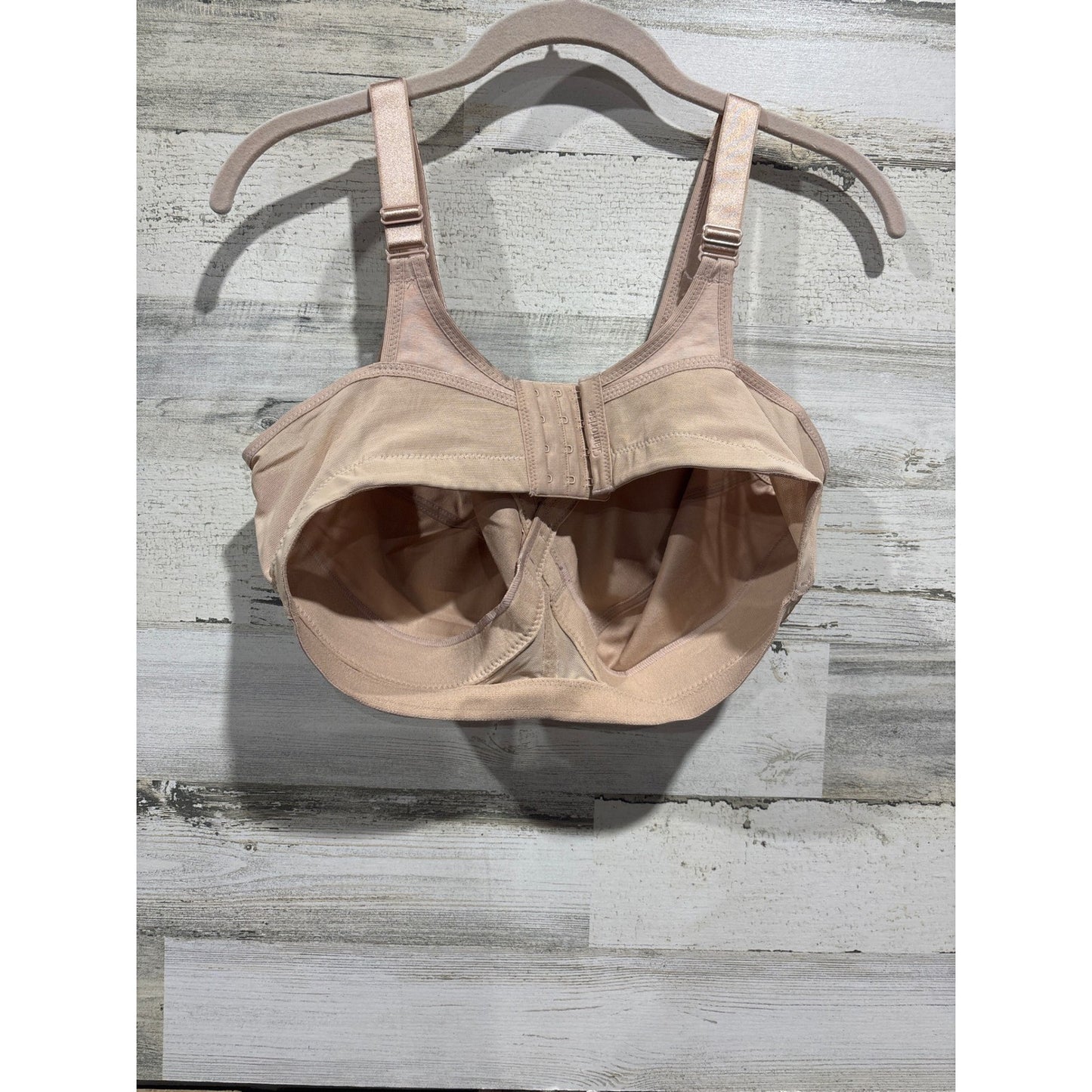 Glamorise MagicLift Bra Womens 38DD Nude Wirefree Support Everyday EUC1