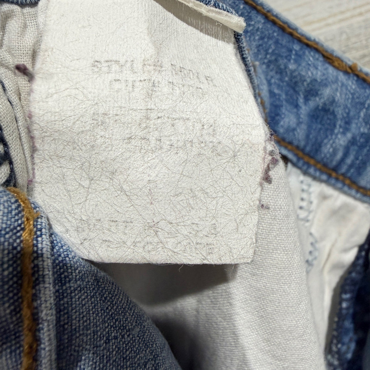 NYDJ Not Your Daughters Jeans Straight Leg Women 2 Blue Denim Y2K Flawed*4