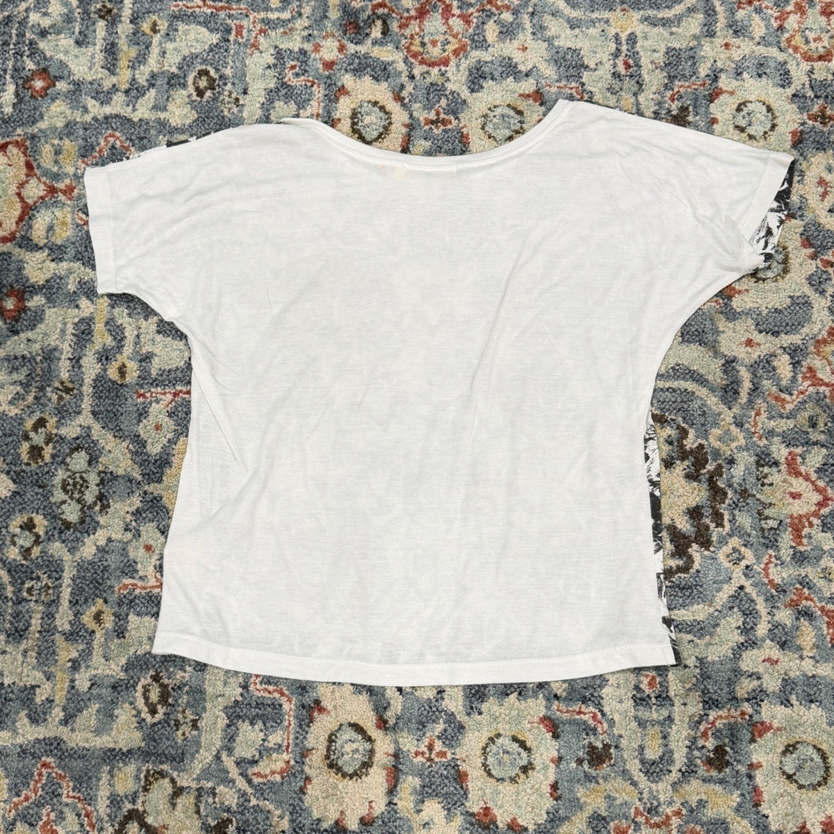 Starling Graphic Tee Women S White Black Cat Print Kitten Core EUC4
