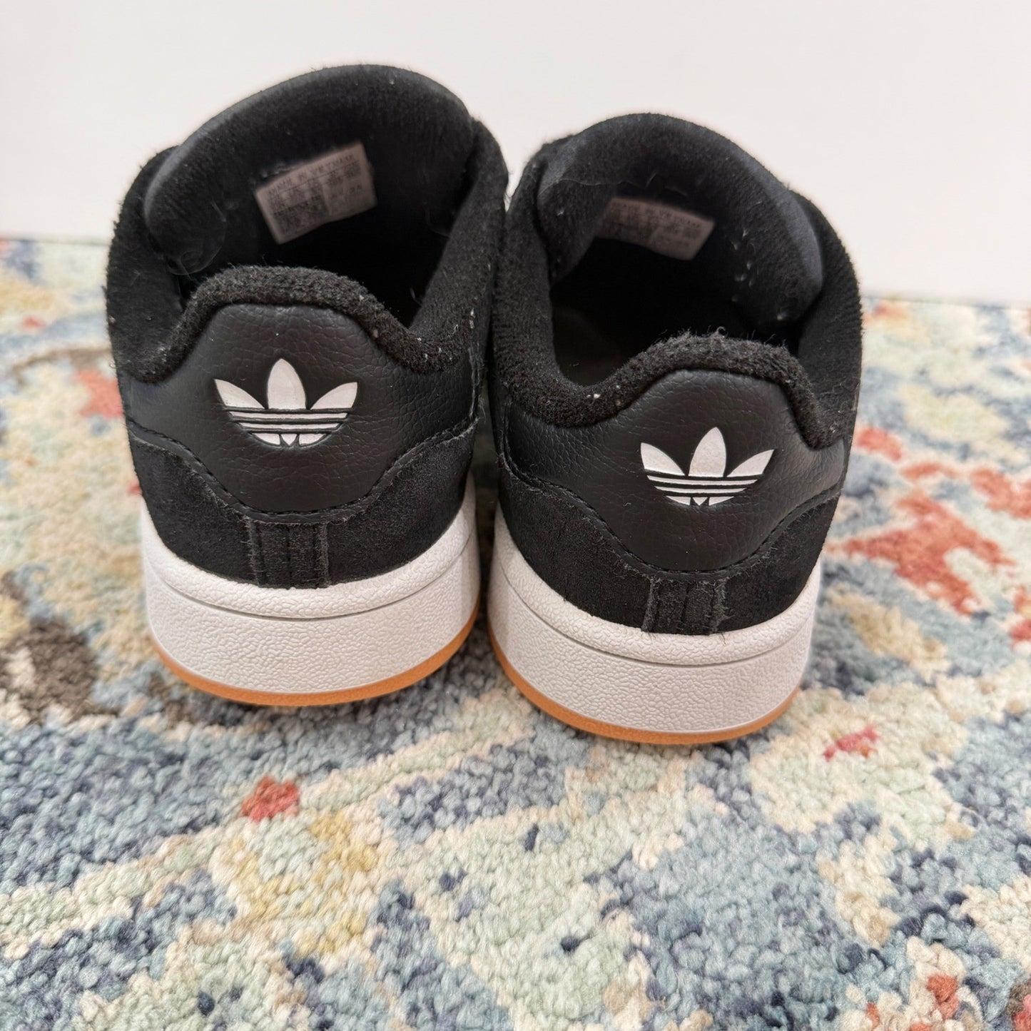 Adidas Campus 00s Kids 13K Black White Suede Skater Retro Sneakers3