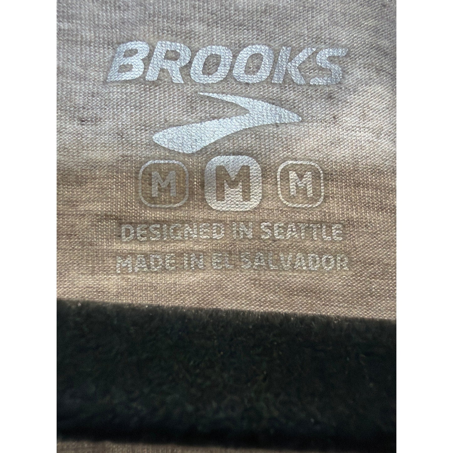 Brooks Racerback Tank Top Women Size M Gray Athletic Running Workout EUC2