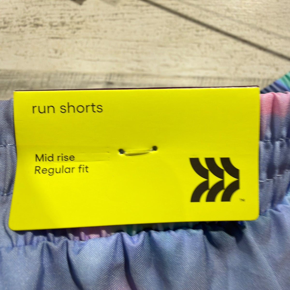 All In Motion Run Shorts Girls XL 14 Vibrant Blue Tie Dye Active Sport NWT6