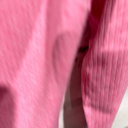 BCG Active Top Women XL Pink Long Sleeve Mesh Thumbhole Athleisure EUC4