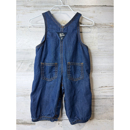 Carter's OshKosh Bundle Boys 3M Blue Construction Denim Organic Workwear6
