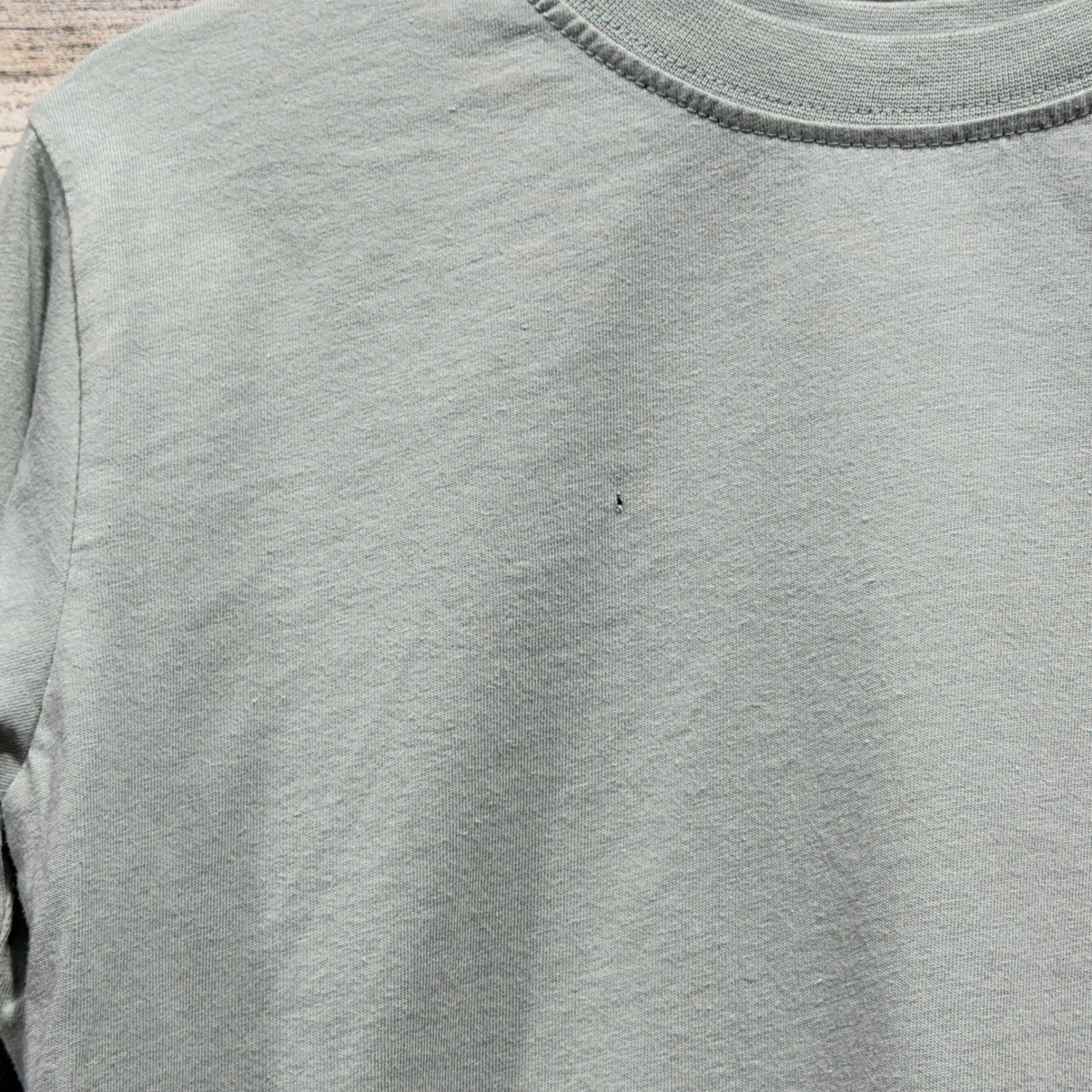J. Bailey Long Sleeve Shirt Boys 6 Blue Pumpkin Hay Graphic Fall Prep *Flawed2