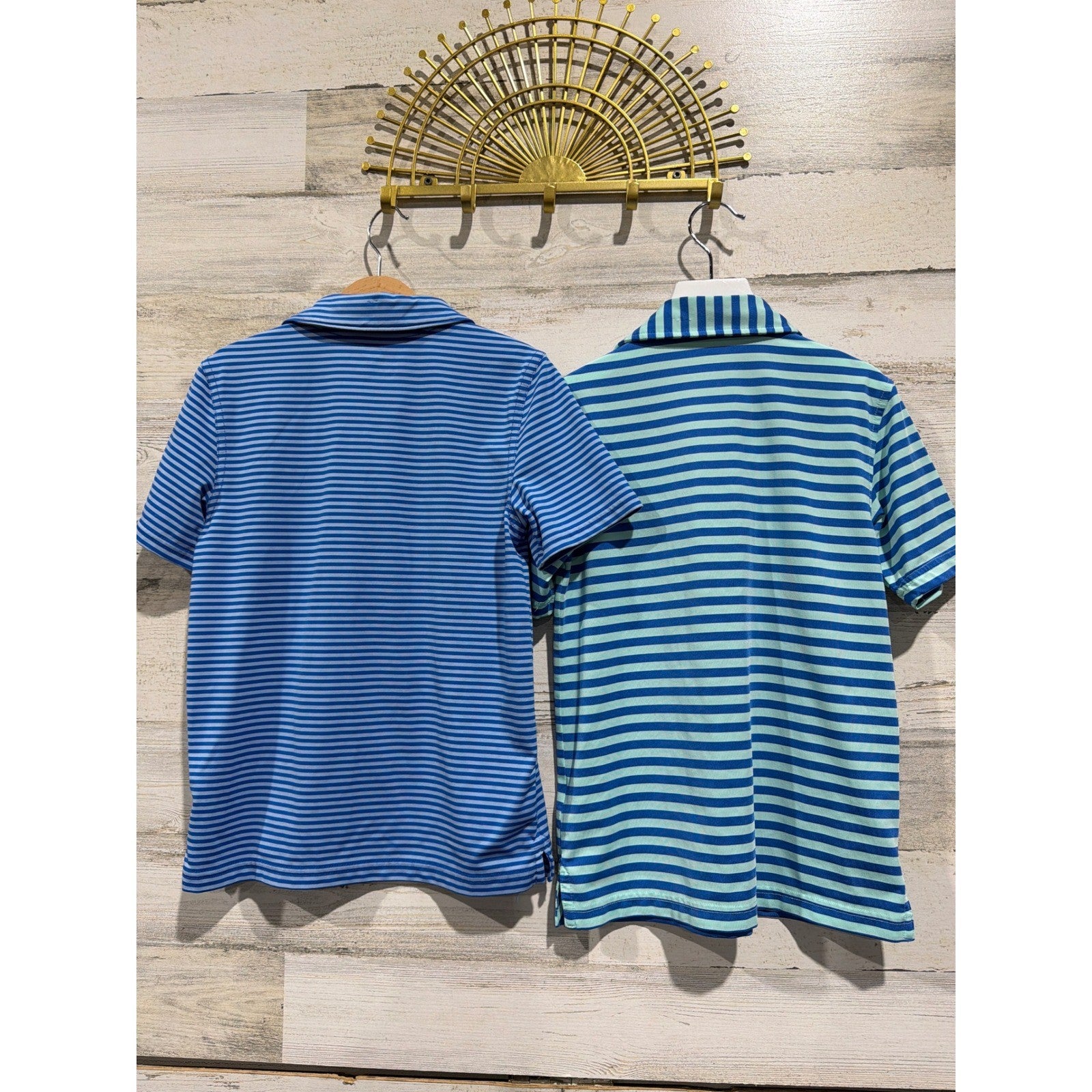 Vineyard Vines Southern Tide Performance Polo Bundle Boys 6 Striped Preppy EUC6