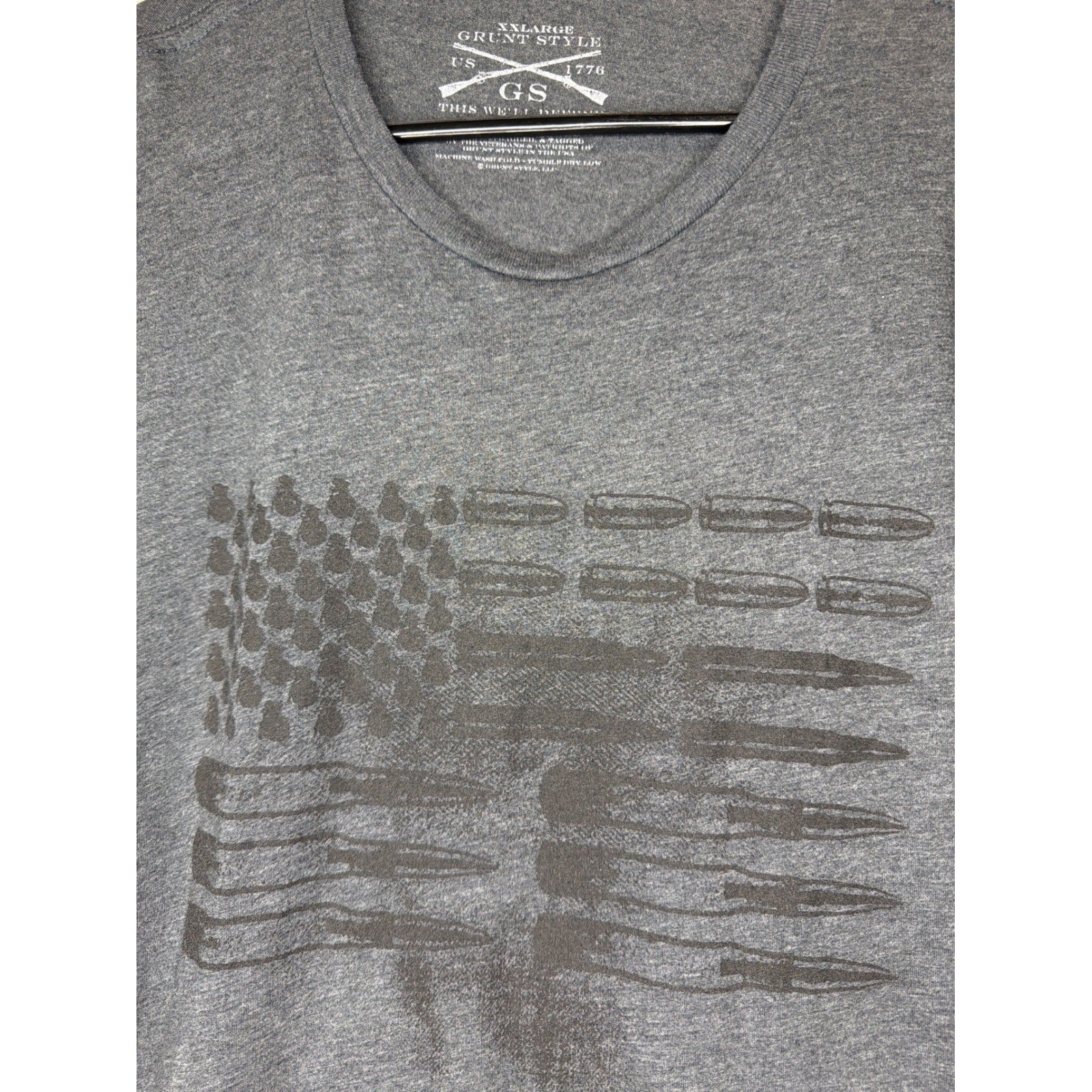 Grunt Style Scrape Line T-Shirt Bundle Men 2XL Black Charcoal Graphic Tees1