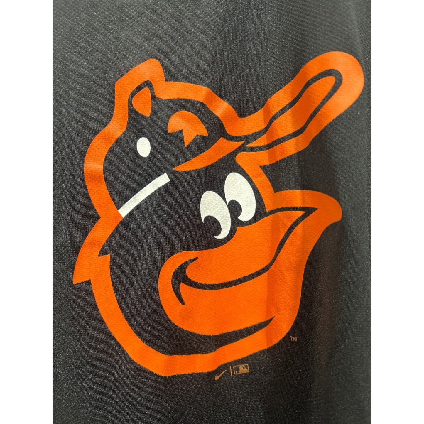 Nike MLB Baltimore Orioles Shirt Mens 3XL Black Dri-FIT Legend Tee Gorpcore EUC2