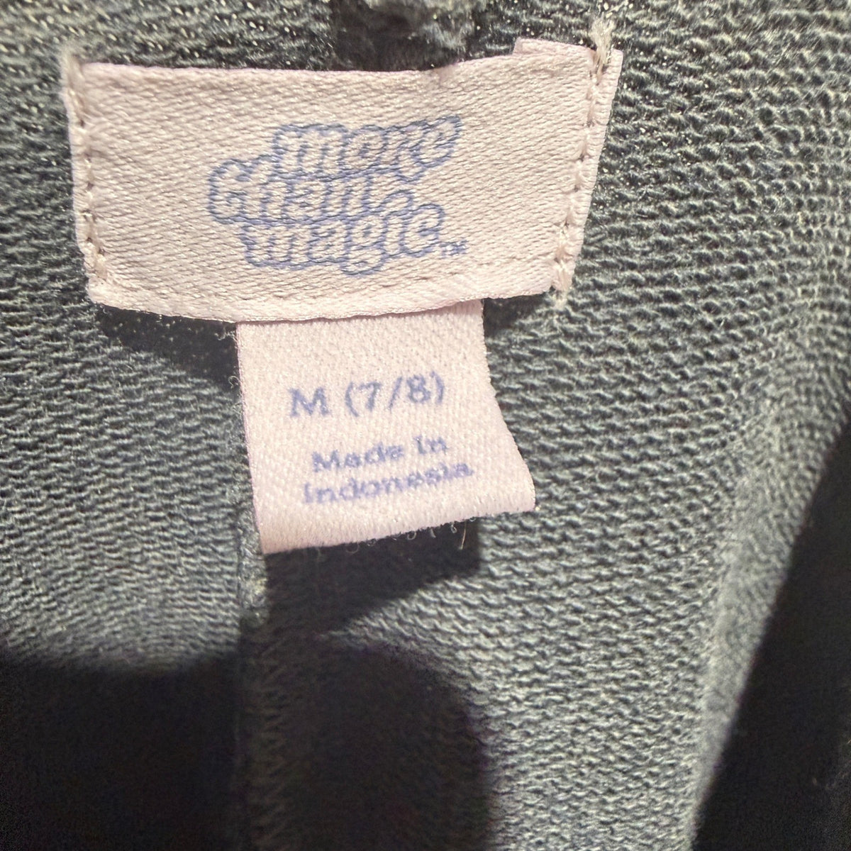 Hello Kitty & More Than Magic Dress Romper Girls 7/8 Grey Cotton Blend Flawed*6