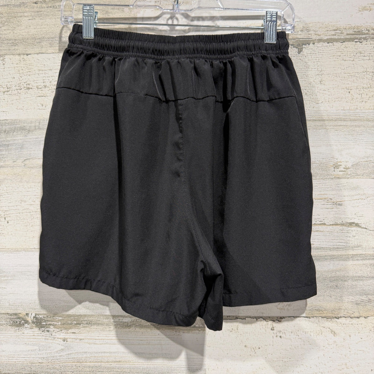 Athletic Shorts Men Medium Black Quick Dry Sporty Active EUC2