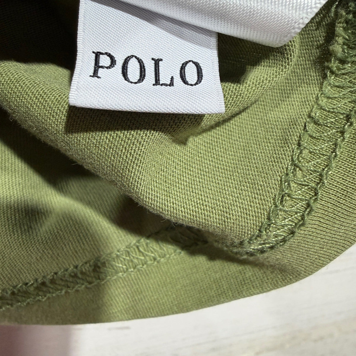 Polo Ralph Lauren T-Shirt Kids 7 Olive Green Pony Logo Preppy EUC4