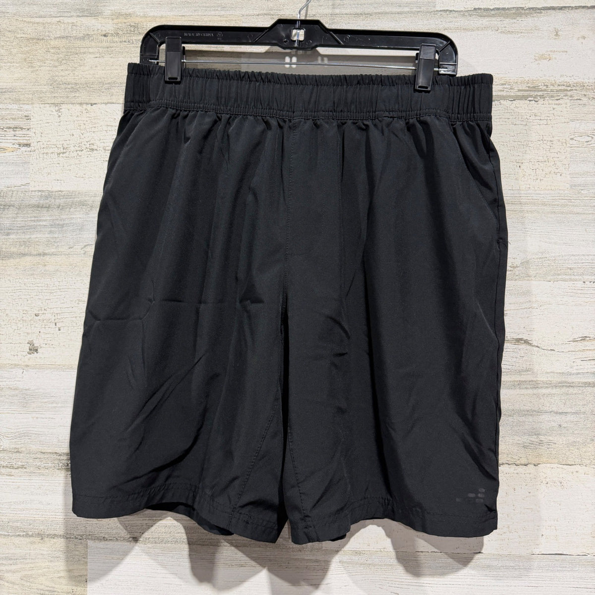 BCG Athletic Shorts Men XL Black Zipper Pocket Active Athleisure EUC0