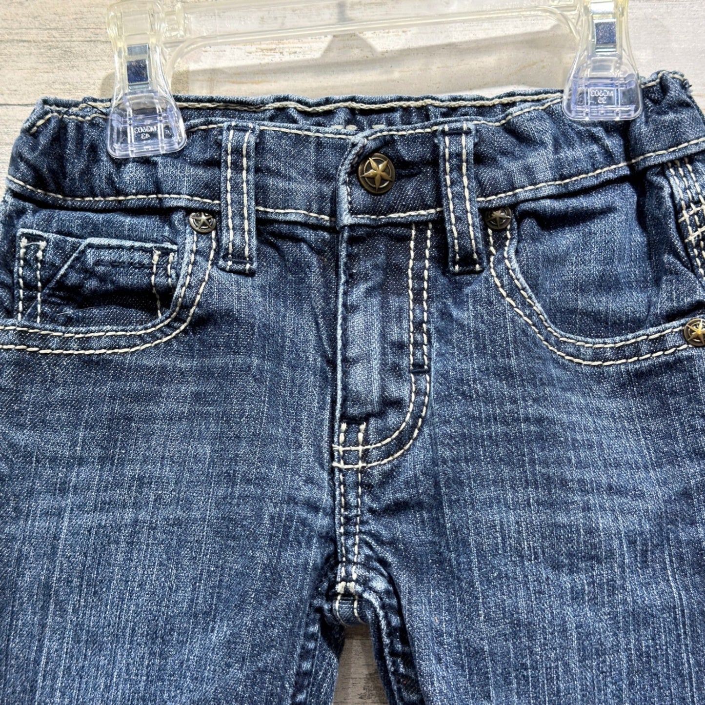 Cody James Jeans Boys 4T Blue Straight Leg Western Cowboy *Flawed1