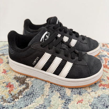 Adidas Campus 00s Kids 13K Black White Suede Skater Retro Sneakers0