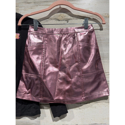 Zara Cat & Jack Sailor Moon Shirt Skirt Set Girls 8-10 Black Pink Anime EUC3