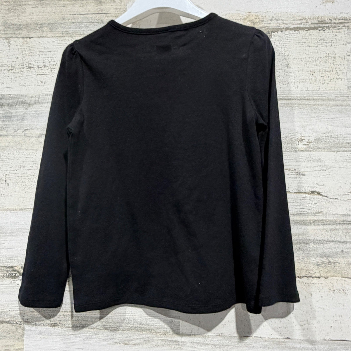 Gymboree Perfume & Pearls Top Girls 8 Black 100% Cotton Preppy Chic5