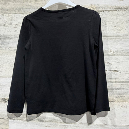Gymboree Perfume & Pearls Top Girls 8 Black 100% Cotton Preppy Chic5
