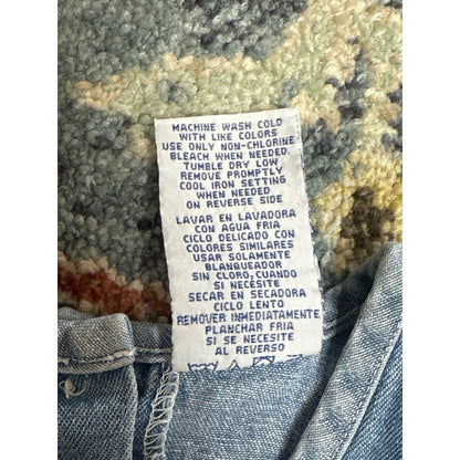 Y2K Nick Jr Dora the Explorer Denim Dress Girls 5T Blue Embroidered Y2K 2004 EUC6