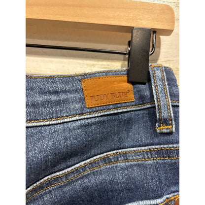 Judy Blue Skinny Jeans Women Size 11/30 Dark Wash Mid Rise Stretch Denim EUC4