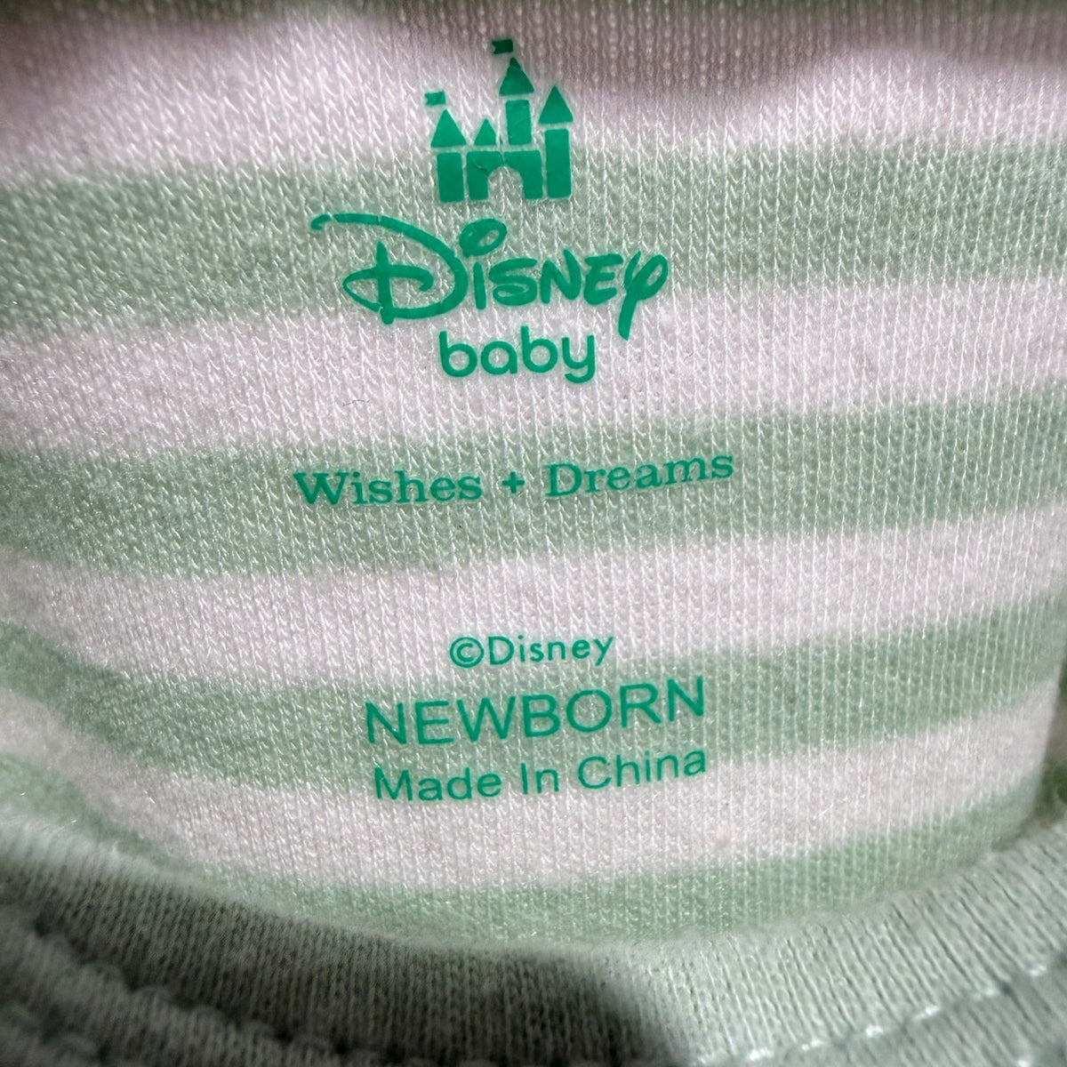 Disney Baby Lion King Simba Bodysuit 2Pack Newborn Green Cotton Blend Safari EUC2