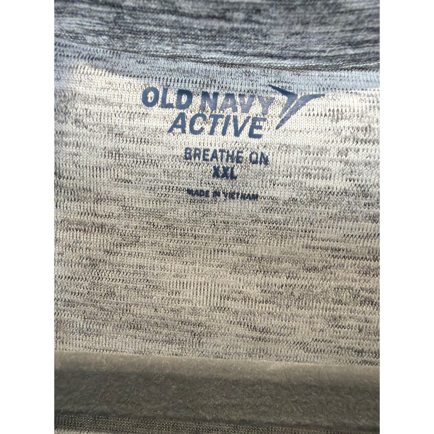 All in Motion Old Navy Polo Shirt Bundle Men XXL Gray Black Striped Active4