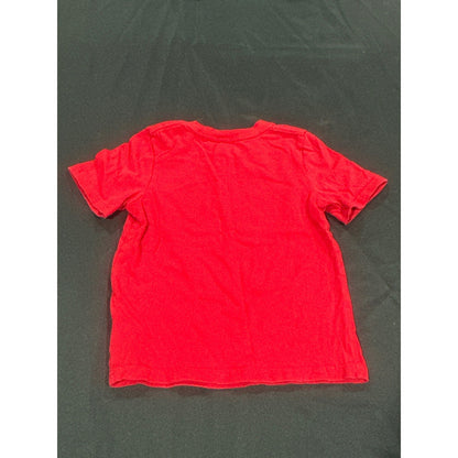 Carhartt Graphic T-Shirt Boys 4T Red Explore More Bison EUC4