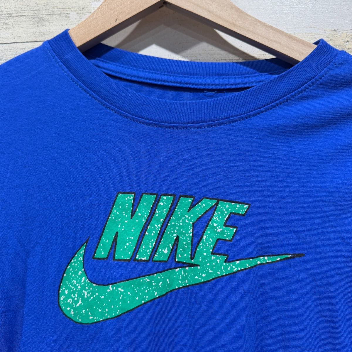 Nike Sportswear Graphic T-Shirt Boys XL Blue 100% Cotton 90s Style1