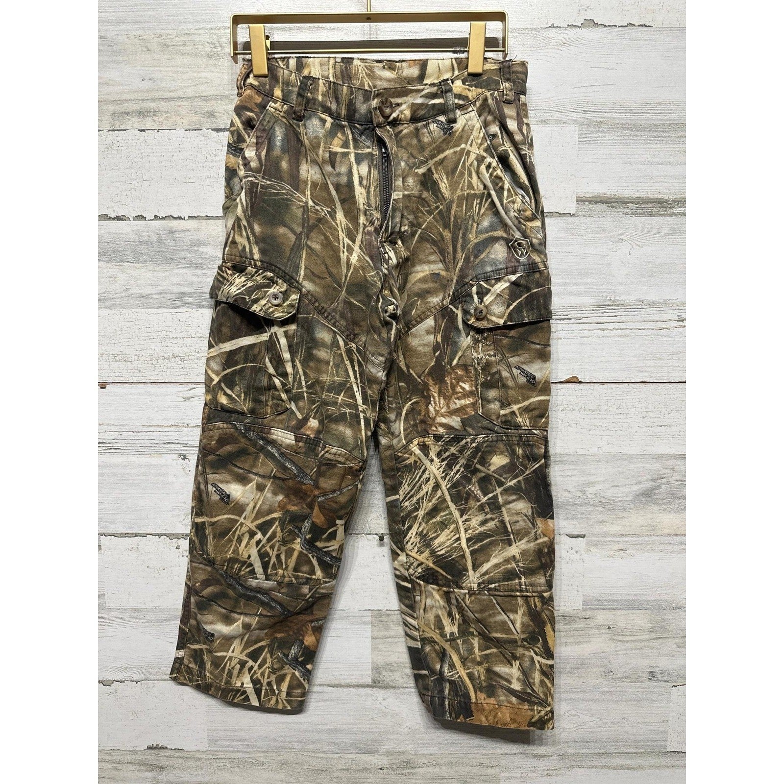 Game Winner Cargo Pants Boys 10 Short Camo Advantage Max-4 HD Tactical EUC0