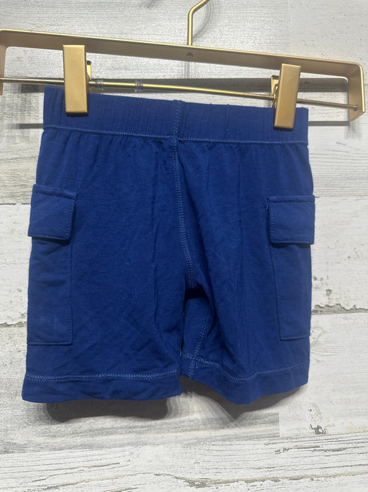 Kickee Pants Cargo Shorts Boys 18-24m Royal Blue Bamboo Viscose NWT0