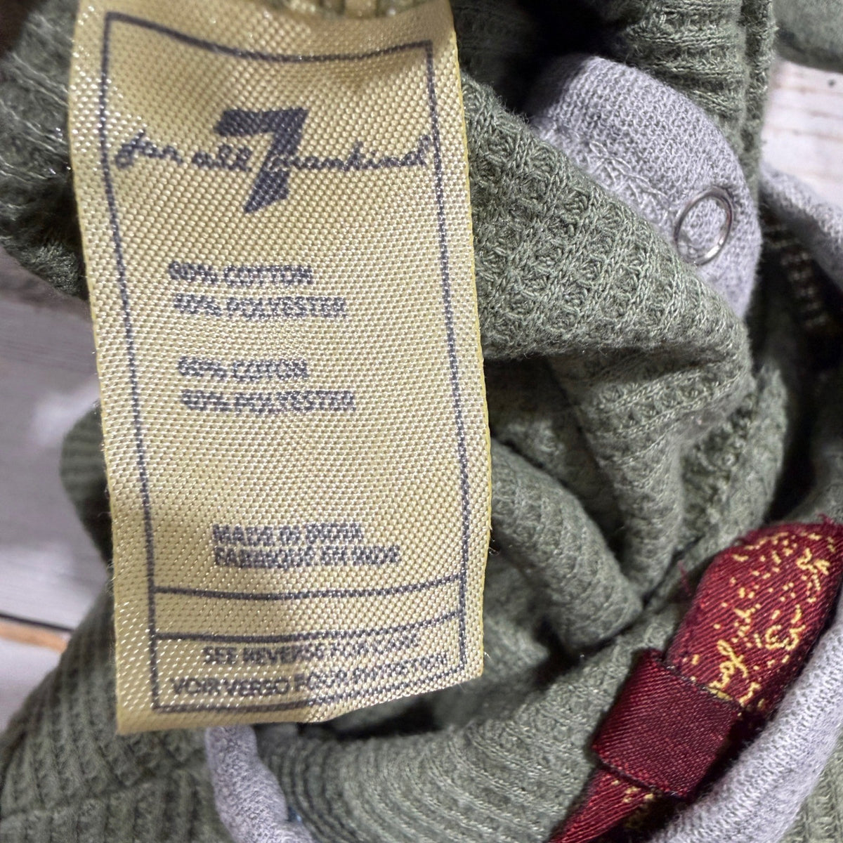 Little Planet 7 For All Mankind Baby Bundle 0-3M Green Gray Cotton Denim EUC6