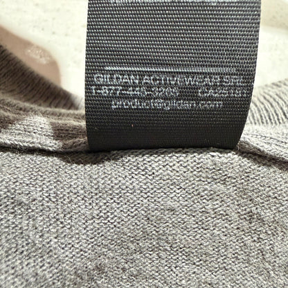Gildan Milk & Honey Ranch Highland Calf T-Shirt Women S Gray Cotton Modern EUC5