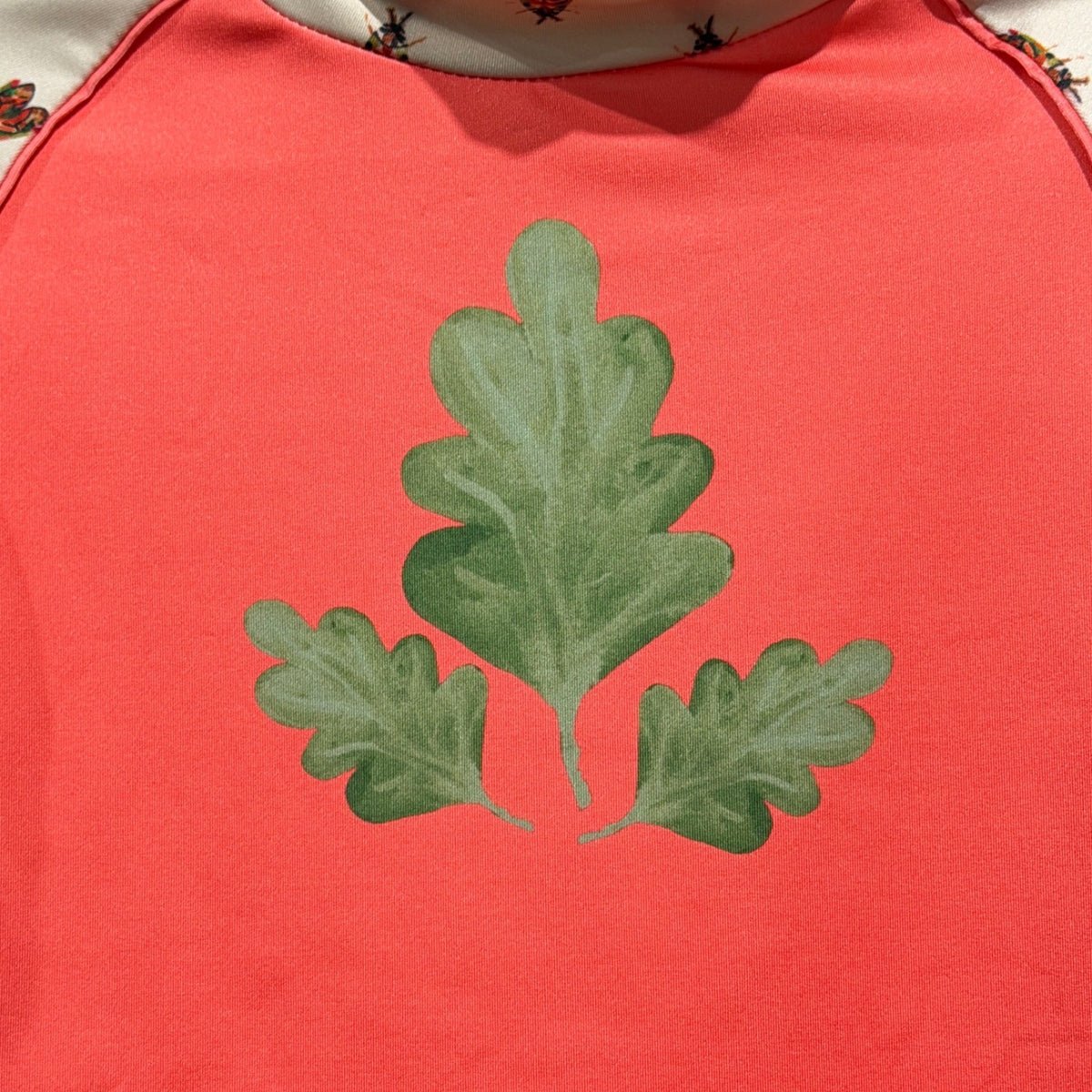 Stonz Sun Shirt Kids 2T Coral Forest Trail Beetle Print Rash Guard NWT1