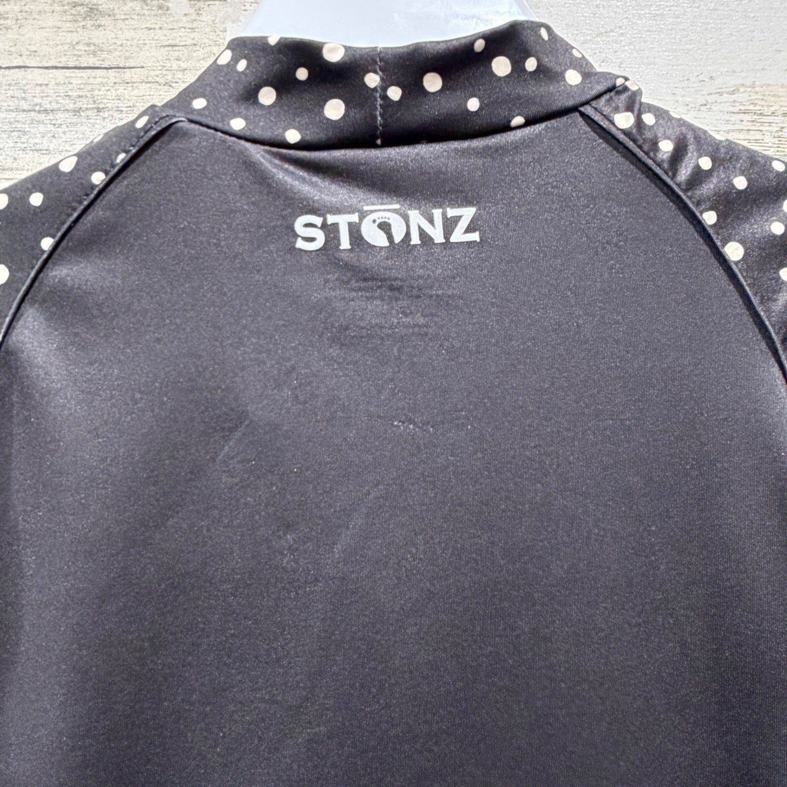 Stonz Sun Shirt Kids 3T Black Night Camper Polka Dot Outdoors NWT5
