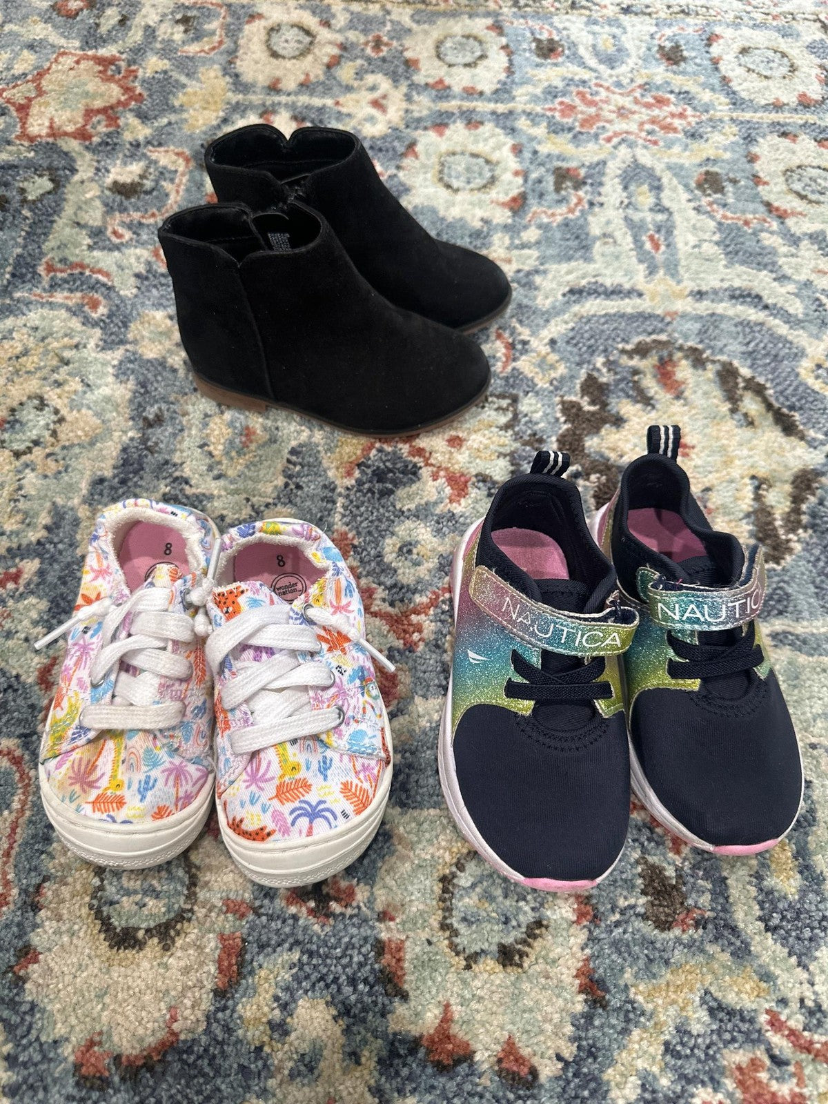 Toddler Girls Size 8 Shoe Bundle GUC0