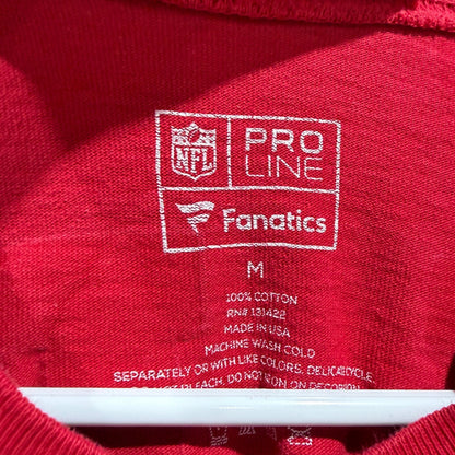 Fanatics NFL Kansas City Chiefs Spirit Jersey Women M Red Dip Dye Cotton EUC2