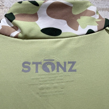 Stonz Sun Suit Boys 18-24M Green Camo UPF 50 Rash Guard Gorpcore NWT4