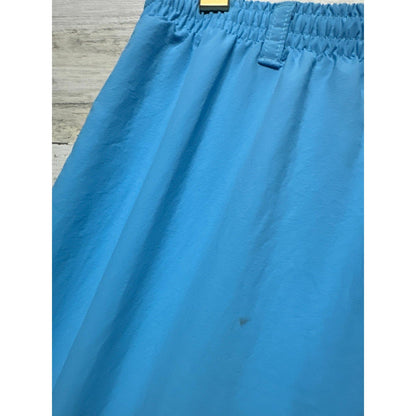 Columbia Swim Trunks Boys 14/16 Blue Omni-Shade PFG Mesh Lined *Flawed3
