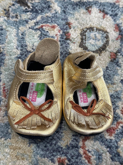 Gracious May Girls 6-12m Soft Shoe Bundle Made In USA GUC2