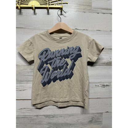 Cotton On Kids T-Shirt Bundle Boys 5 White Tan Graphic Pocket Tee EUC4