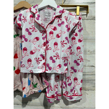 Tucker Tate Jessica Simpson Cat&Jack Girls 2T Pink Holiday Bundle Coquette EUC2