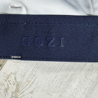 IZOD Golf Cargo Shorts Men 36 Gray Stretch Performance GUC*5