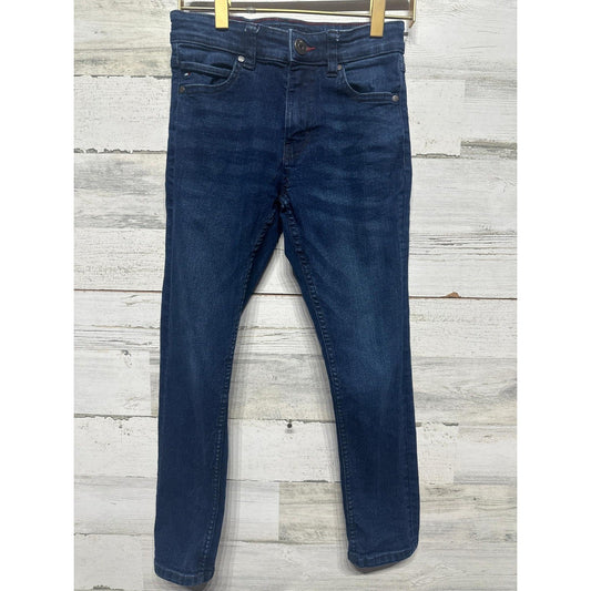 Tommy Hilfiger Skinny Jeans Girls Size 8 Dark Wash Stretch Denim0